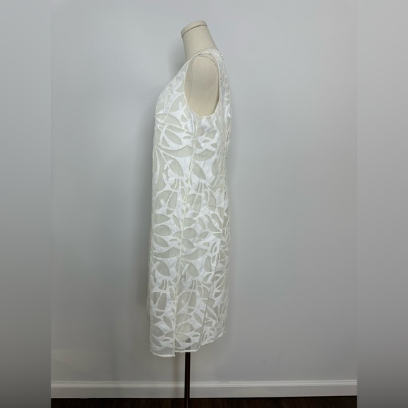 Akris Punto Faux Leather Leaves Dress - Picture 7 of 10